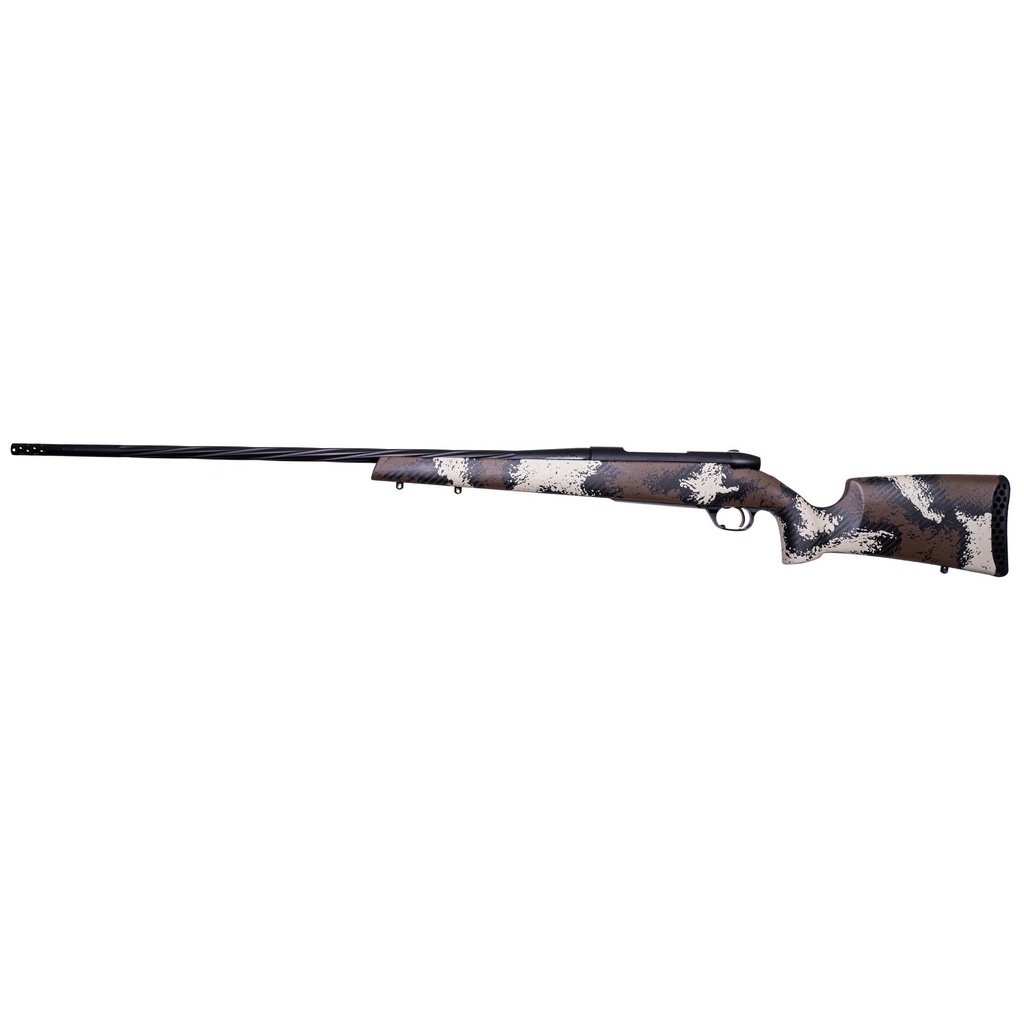 Weatherby Mark V High Country .280 Ackley Improved 24" Threaded Barrel Graphite Black Carbon Fiber Stock 4 Round