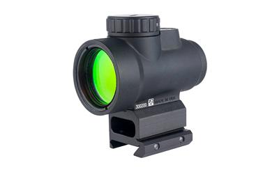 Trijicon MRO SD Green Dot 25mm Objective 2 MOA Dot Matte Finish Black Full Co-Witness Mount 