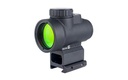 Trijicon MRO SD Green Dot 25mm Objective 2 MOA Dot Matte Finish Black Lower 1/3 Co-Witness Mount 