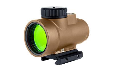Trijicon MRO SD Green Dot 25mm Objective 2 MOA Dot Anodized Finish Coyote Brown Low Mount 