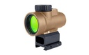 Trijicon MRO SD Green Dot 25mm Objective 2 MOA Dot Anodized Finish Coyote Brown Lower 1/3 Co-Witness Mount 