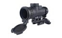 Trijicon MRO SD Patrol Red Dot 25mm Objective 2 MOA Dot/68 MOA Segmented Circle Matte Finish Black Full Co-Witness Mount 