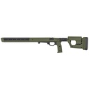 Magpul Industries Pro 700L Chassis Folding Stock Fits Remington 700 Long Action Fits Most Long Action AICS Pattern Magazines Fully Adjustable/Ambidextrous Push Button Folding Billet Aluminum/Magpul Polymer Material Olive Drab Green 