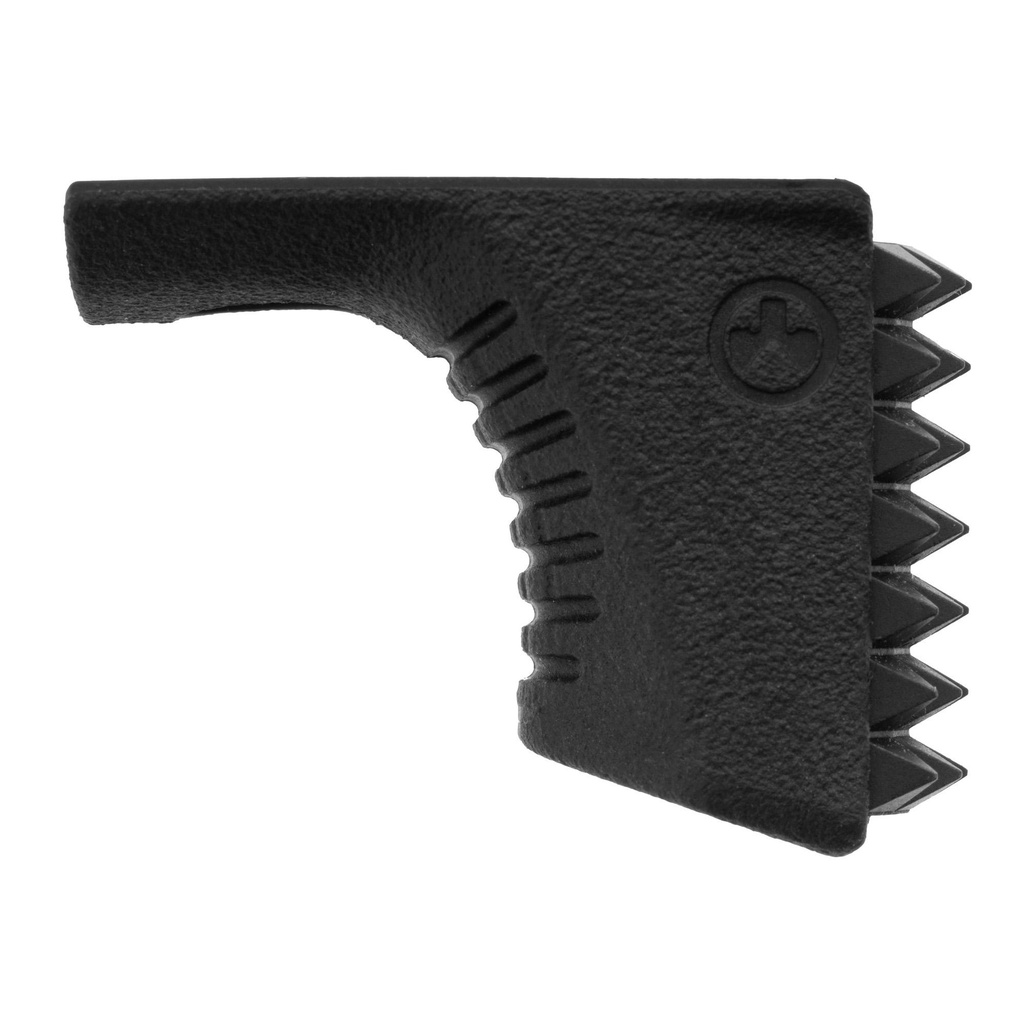 Magpul Industries Barricade Stop Hand Stop Black Fits M-LOK Polymer Removable Steel Plate Insert 