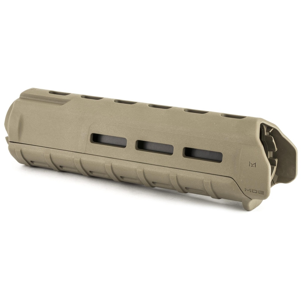 Magpul Industries MOE M-LOK Handguard Fits AR-15 Mid Length Polymer Construction Features M-LOK Slots Flat Dark Earth 