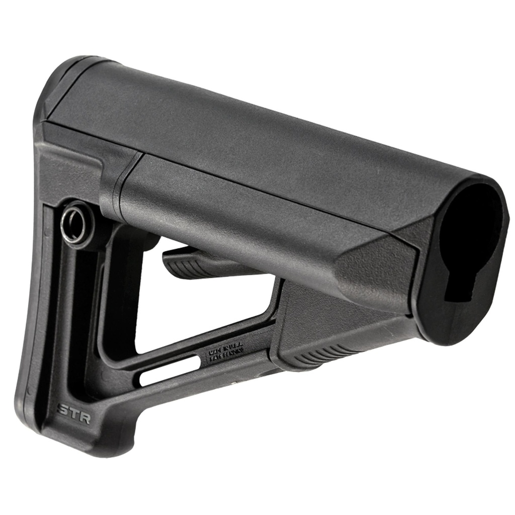 Magpul Industries STR Stock Fits AR-15 Mil-Spec Black 