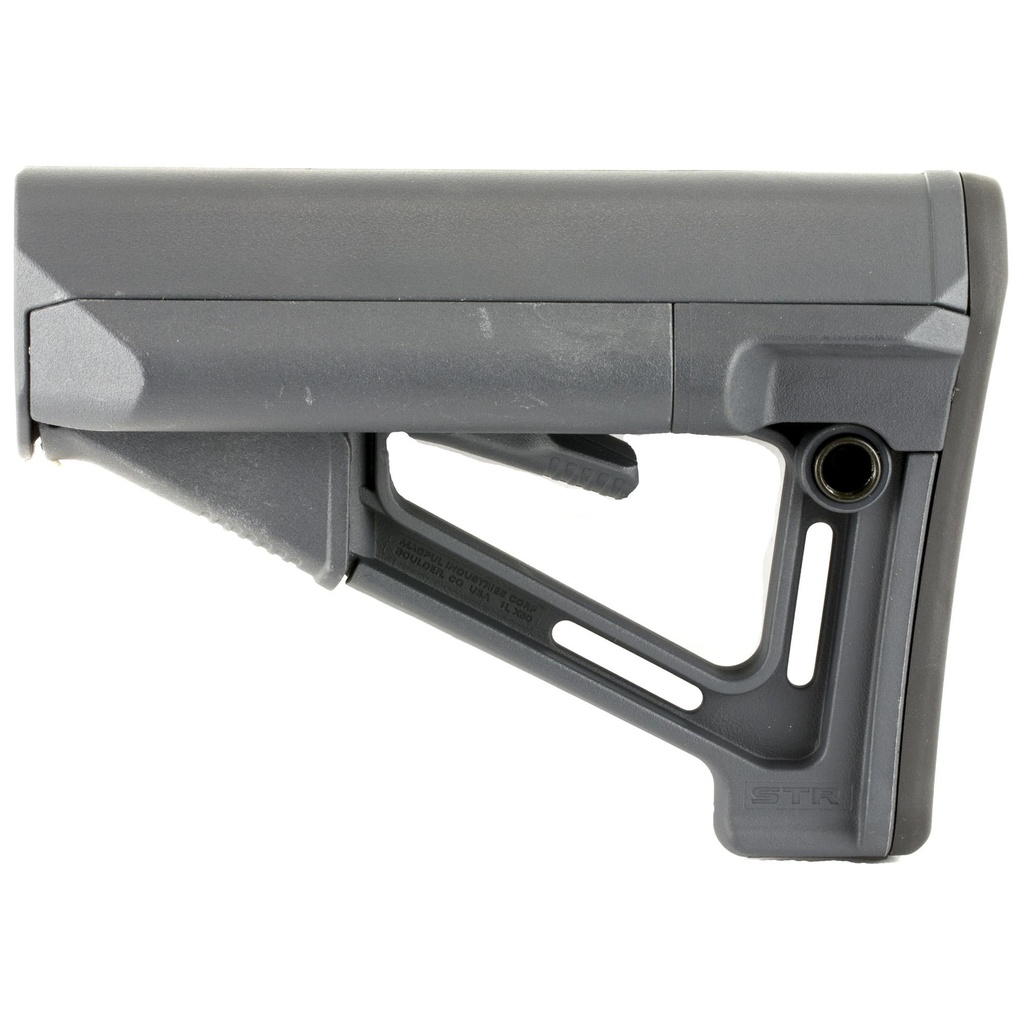 Magpul Industries STR Stock Fits AR-15 Mil-Spec Dia Gray 