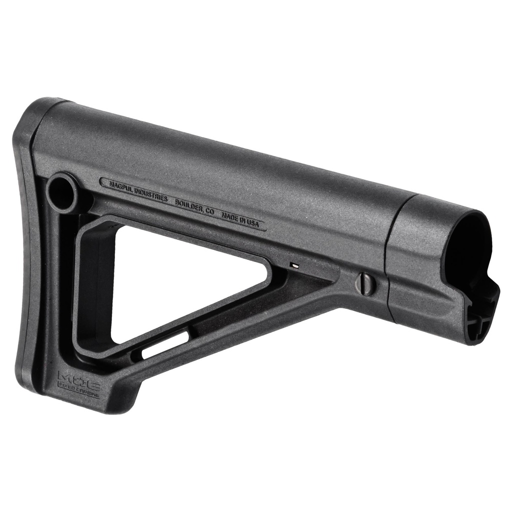 Magpul Industries MOE Fixed Carbine Stock Fits AR Rifles Mil-Spec Black 