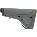Magpul Industries UBR Gen 2 Utility/Battle Rifle Adjustable Carbine Stock Buffer Tube Included Fits AR15/M4/AR10/SR25 Gray 