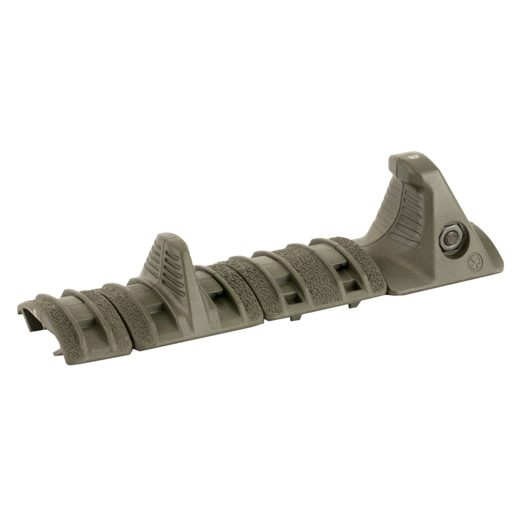 Magpul Industries XTM Hand Stop Kit Fits Picatinny Rail Kit Includes One Hand Stop One Index Panel One Full XTM Enhanced Panel And One XTM Enhanced Half Panel Olive Drab Green 