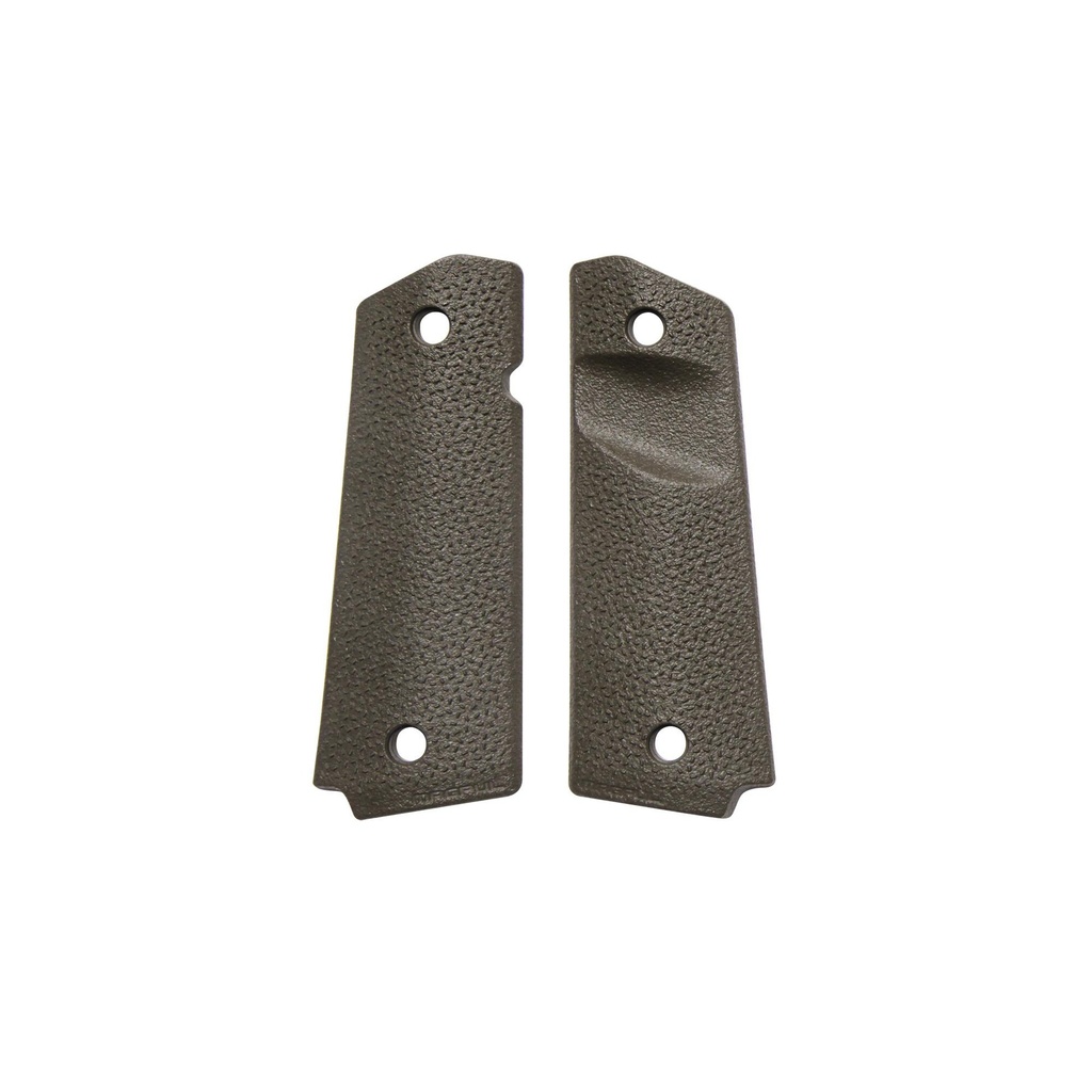 Magpul Industries MOE 1911 Grip Panels For 1911 TSP Texture Magazine Release Cut-out Olive Drab Green 