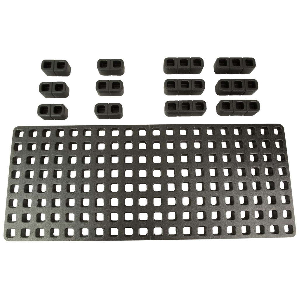 Magpul Industries DAKA GRID Organizer Fits Pelican V700 Vault Black Includes (6) Tripple Blocks (6) Double Blocks and Replacement Base Foam 