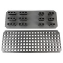 Magpul Industries DAKA GRID Organizer Fits Pelican 1700 Protector Black Includes (6) Tripple Blocks (6) Double Blocks and Replacement Base Foam 