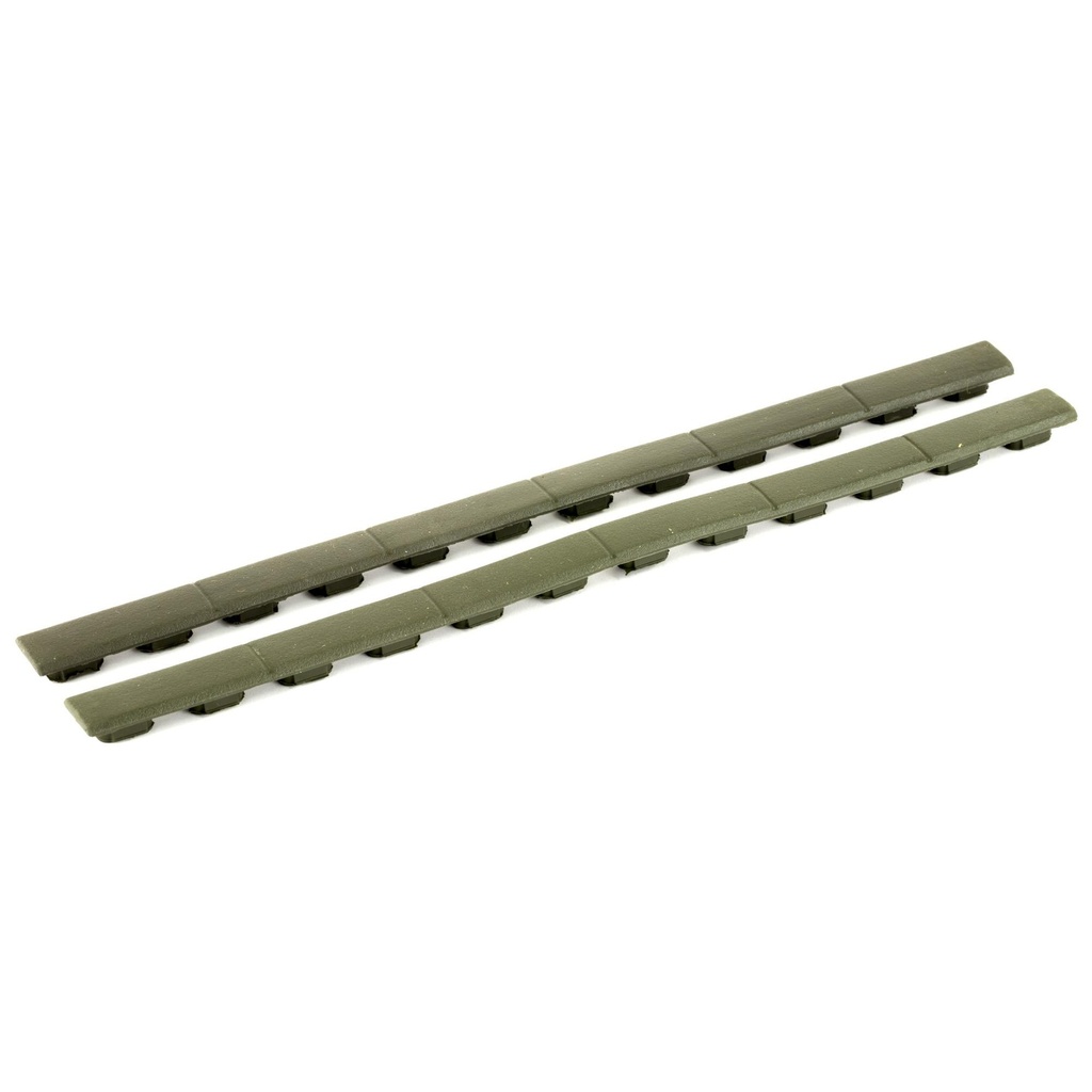 Magpul Industries M-LOK Rail Cover Type 1 Fits M-LOK Compatible Systems 9.5" Length Covers 6 M-LOK Slots OD Green 