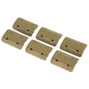 Magpul Industries M-LOK Rail Covers Type 2Rail Cover Includes 6 panels each covering one M-LOK slot Fits M-LOK Flat Dark Earth 
