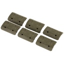 Magpul Industries M-LOK Rail Covers Type 2 Rail Cover Includes 6 panels each covering one M-LOK slot Fits M-LOK Olive Drab Green 