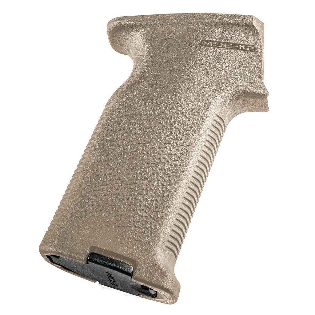 Magpul Industries MOE-K2 AK Grip Fits AK-47/74 Rifles TSP Texture Flat Dark Earth 