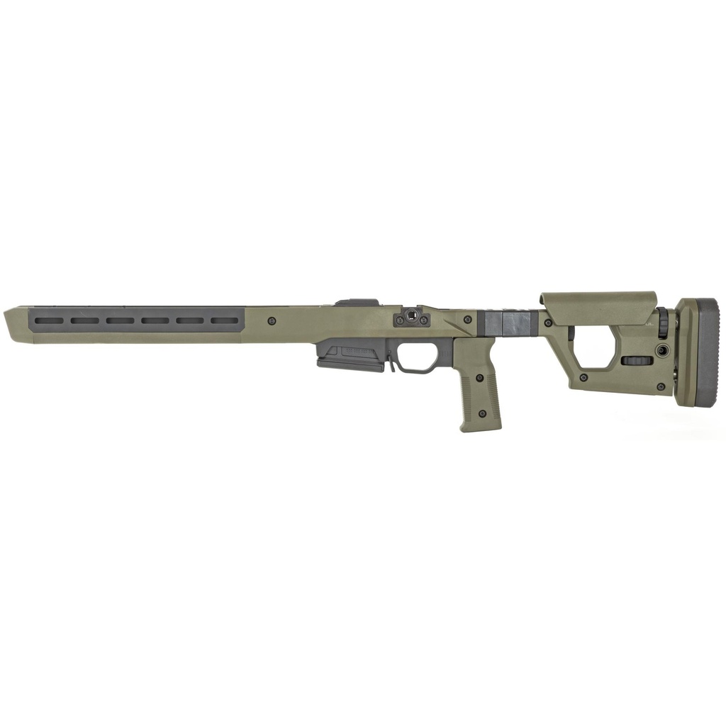 Magpul Industries Pro 700 Chassis Push Button Folding Stock Olive Drab Green