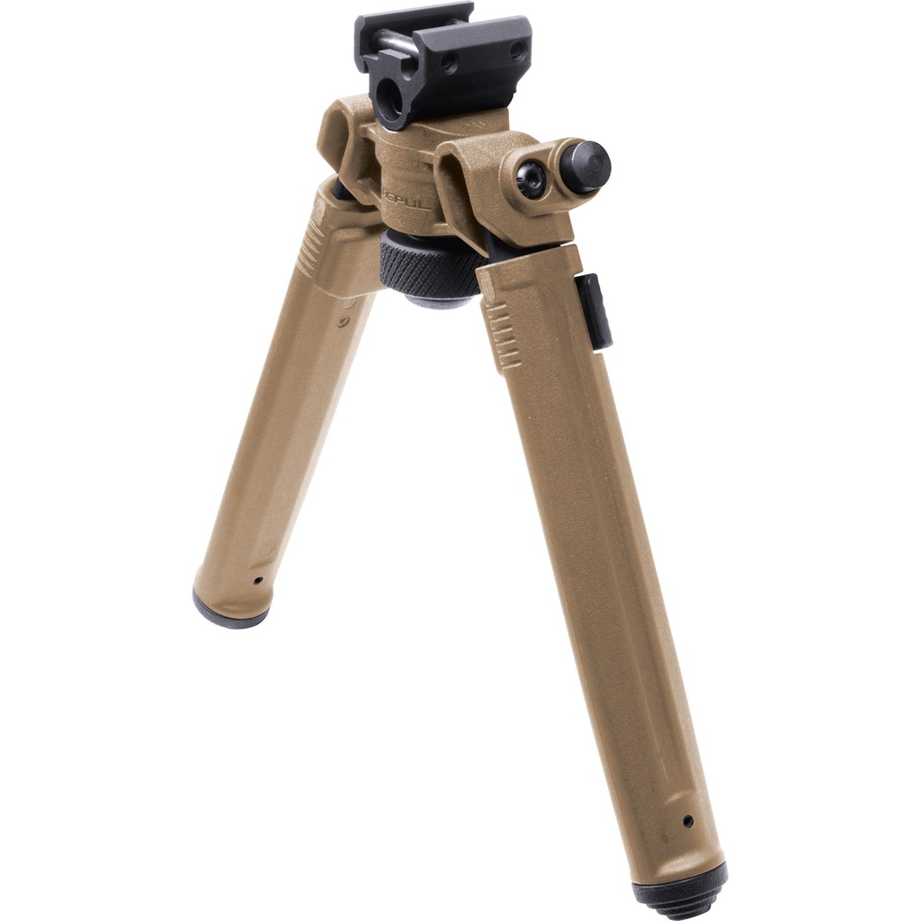 Magpul Industries Bipod Fits 1913 Style Picatinny Rails 6.3"-10.3" Length 11oz Flat Dark Earth