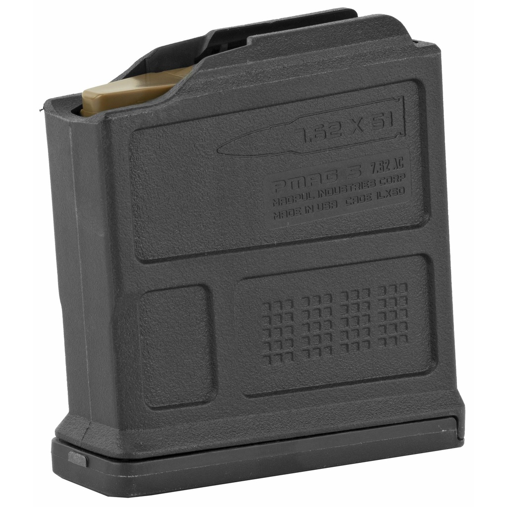 Magpul Industries PMAG 5 7.62 AC, 308 Win/762NATO 5Rds Black 
