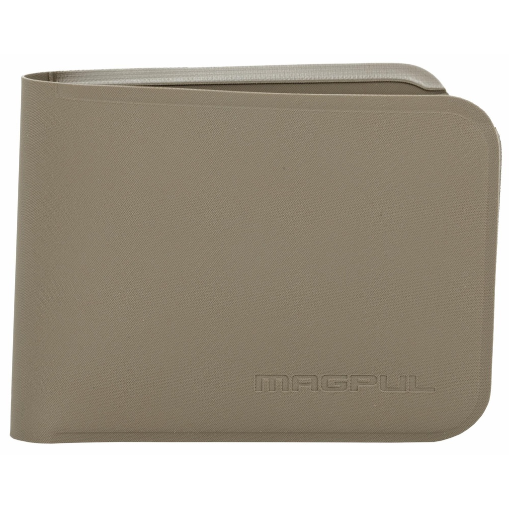 Magpul Industries DAKA Bifold Wallet 4.125" x 3.05" Polymer Fabric Flat Dark Earth 