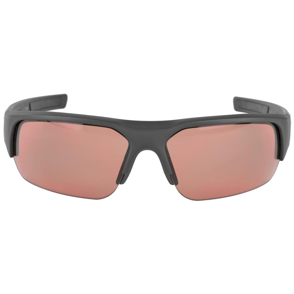 Magpul Industries Helix Eyewear Black Frame Rose Lens 
