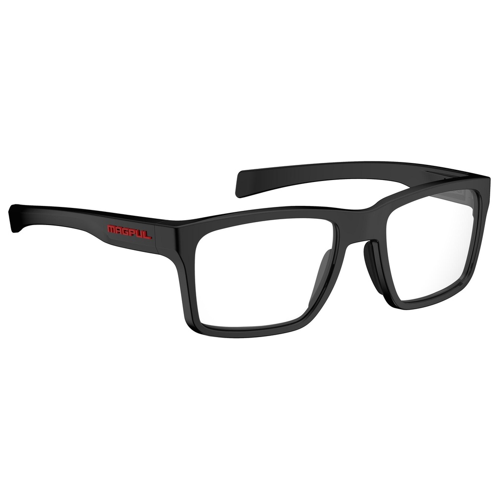 Magpul Industries Rider Eyewear Clear Lens with Black Frame 
