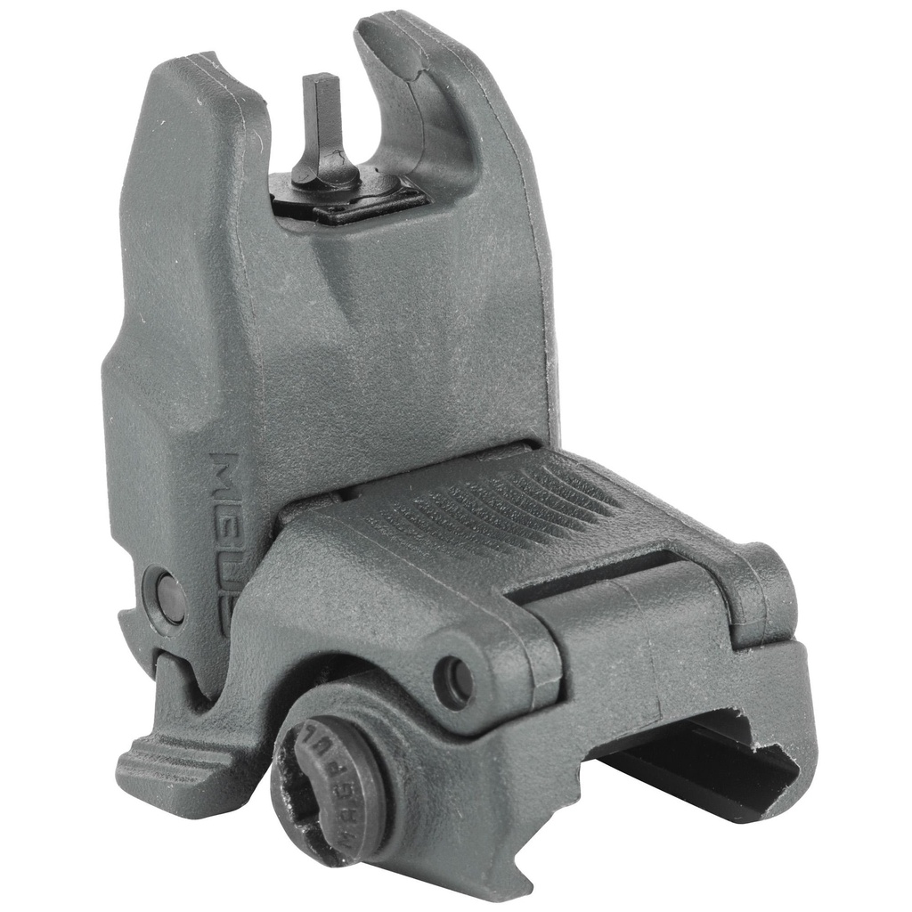 Magpul Industries MBUS Back-Up Front Sight Gen 2 Flip Up Gray 
