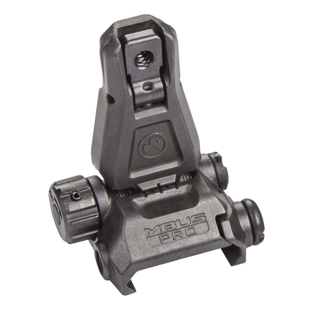 Magpul Industries MBUS PRO Rear Sight Flip Up Steel Black 