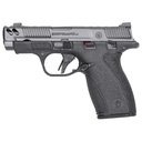 Smith & Wesson Bodyguard 2.0 .380 ACP 3.1" Ported Barrel Armornite Finish Gray Slide Black Frame 12 Round Capacity