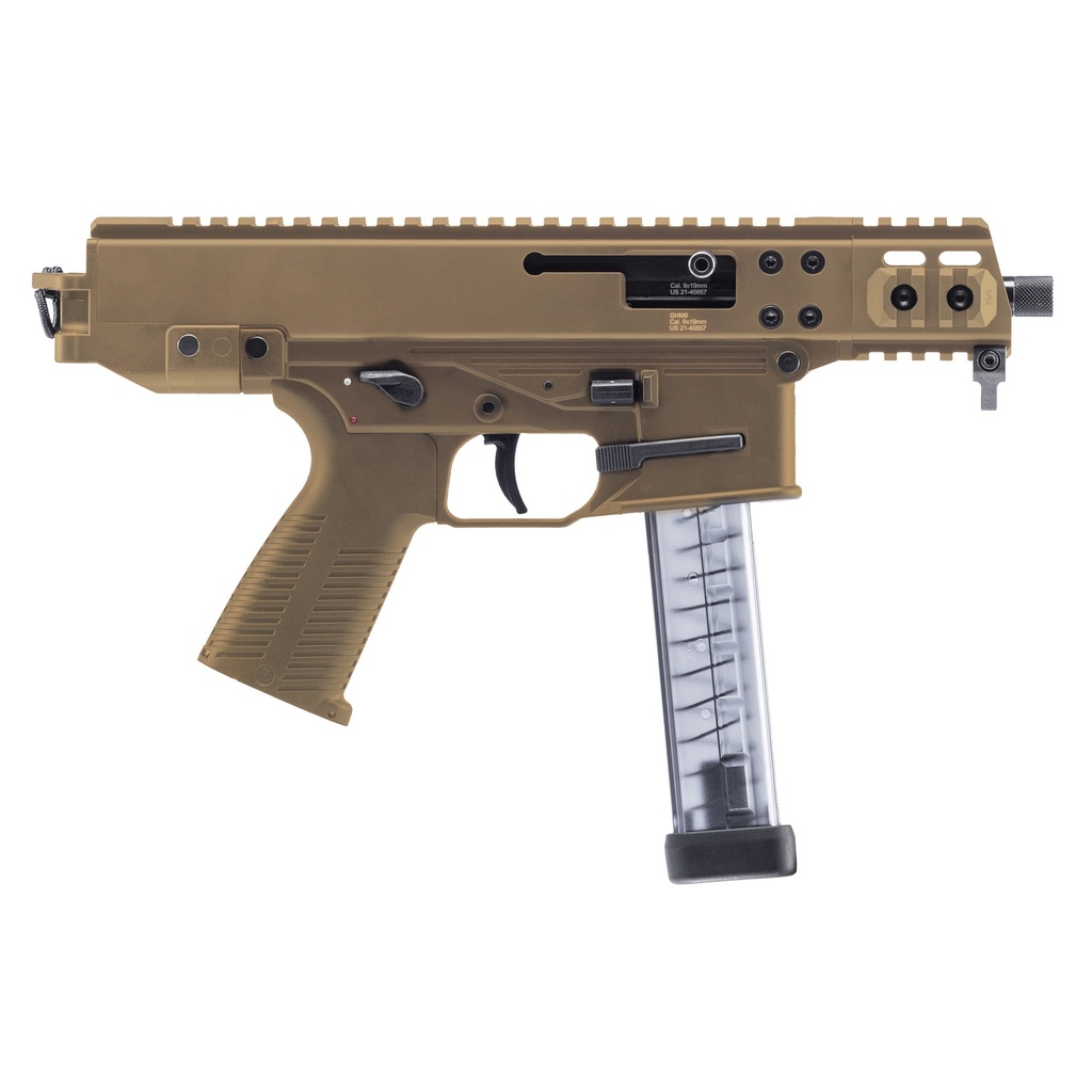 B&T GHM9 Gen 2 9MM 4.3" Coyote Tan 30 Round