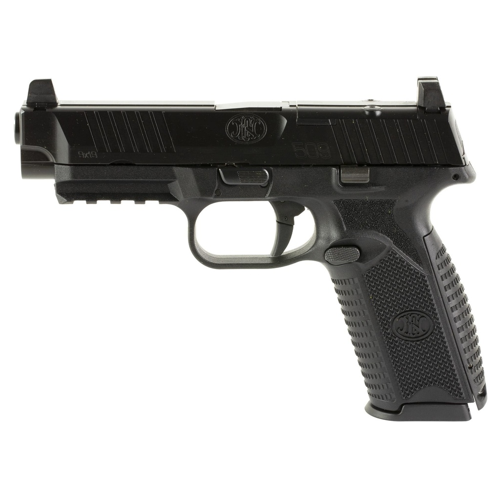 FN 509 MRD 9MM 4.5" Optics Ready Black 10 Round
