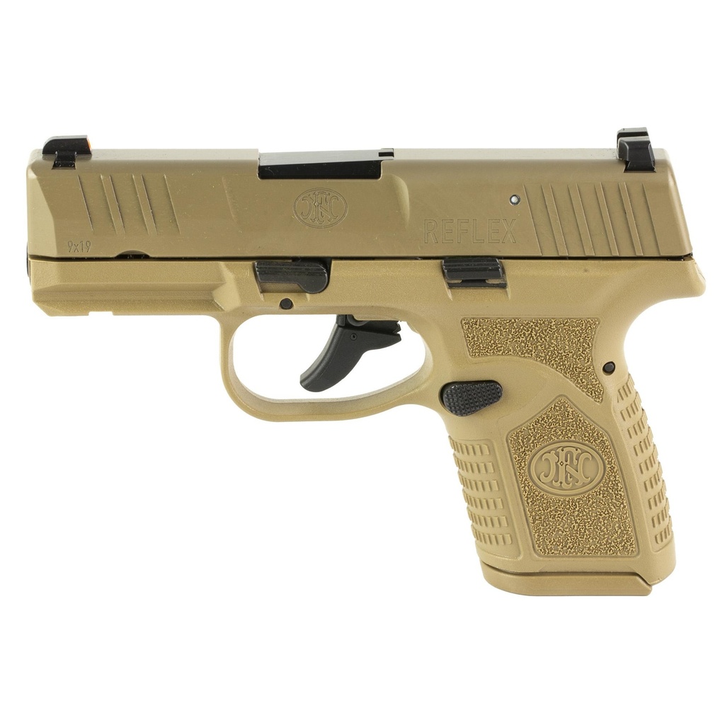 FN Reflex 9MM 3.3" FDE 10 Round OR