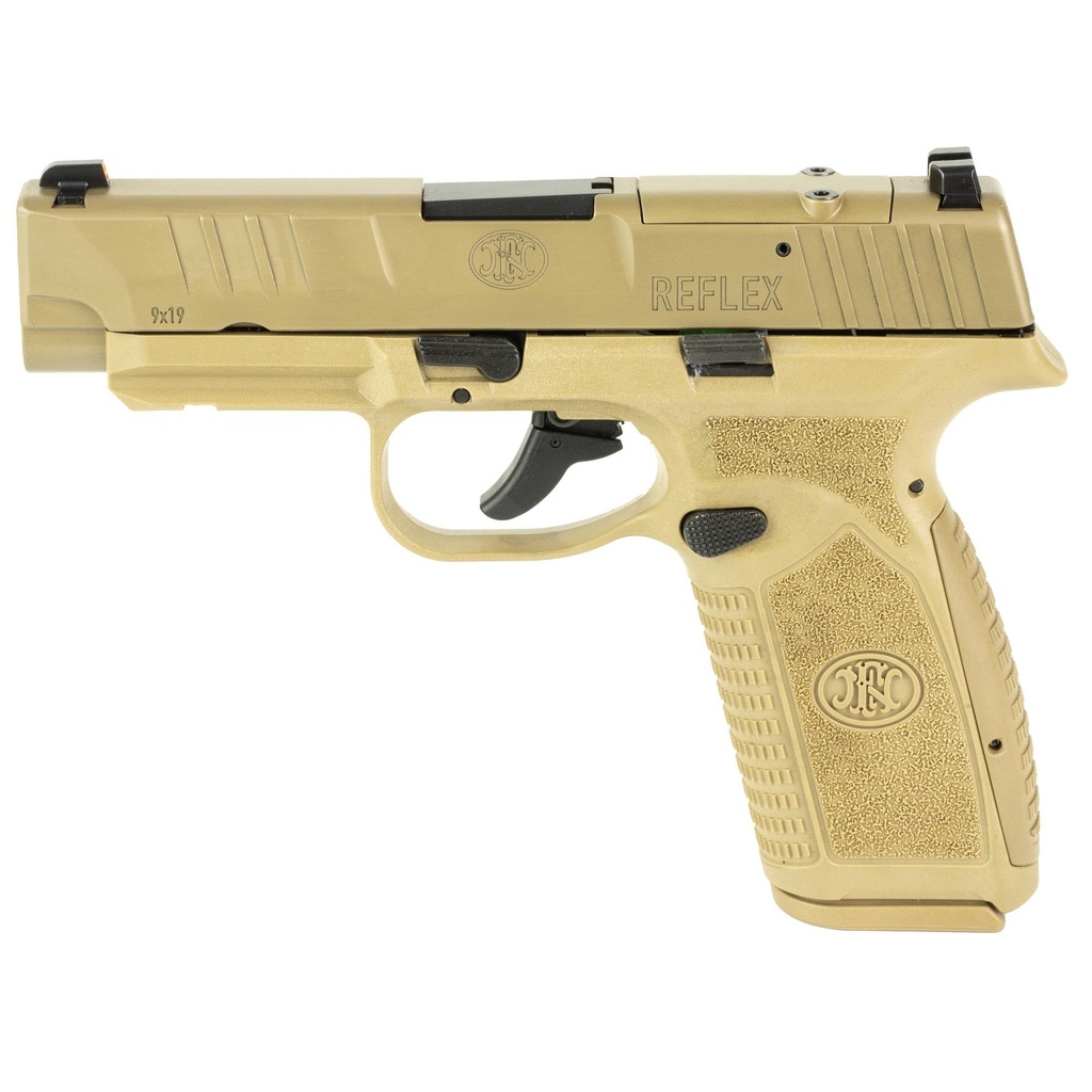 FN Reflex XL 9MM 3.8" Optics Ready FDE 10 Round