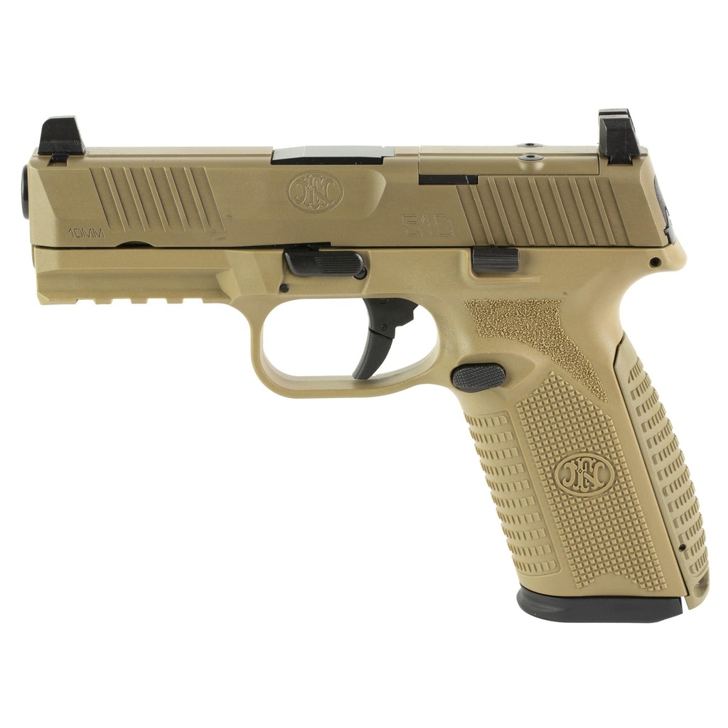 FN FN 510 MRD 10MM 4.1" Barrel Optics Ready FDE 10 Round