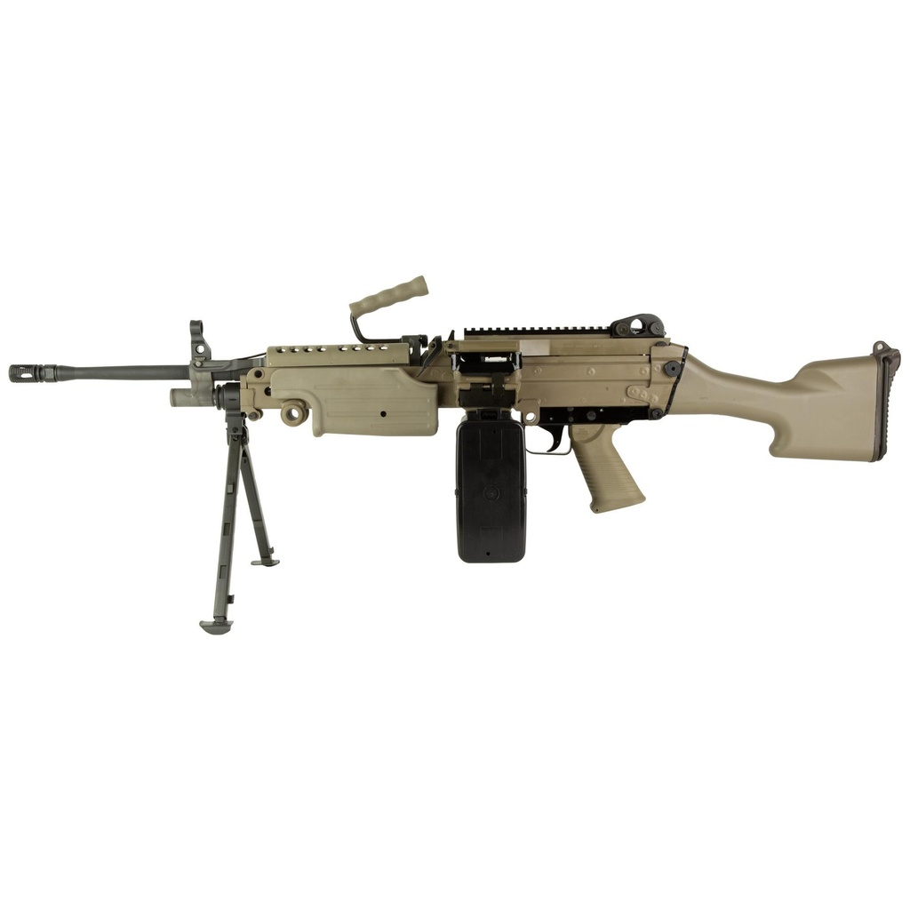 FN M249S 5.56 NATO 18.5" FDE Semi-Automatic Rifle