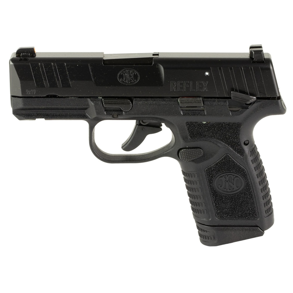 FN Reflex 9MM 3.3" Black Pistol with Manual Safety and Tritium Sights