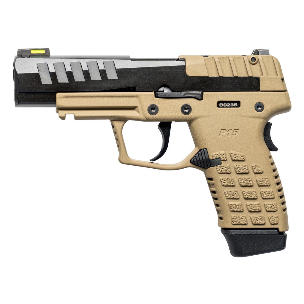 Kel-Tec P15 9MM 4" 10 Round Tan California Compliant
