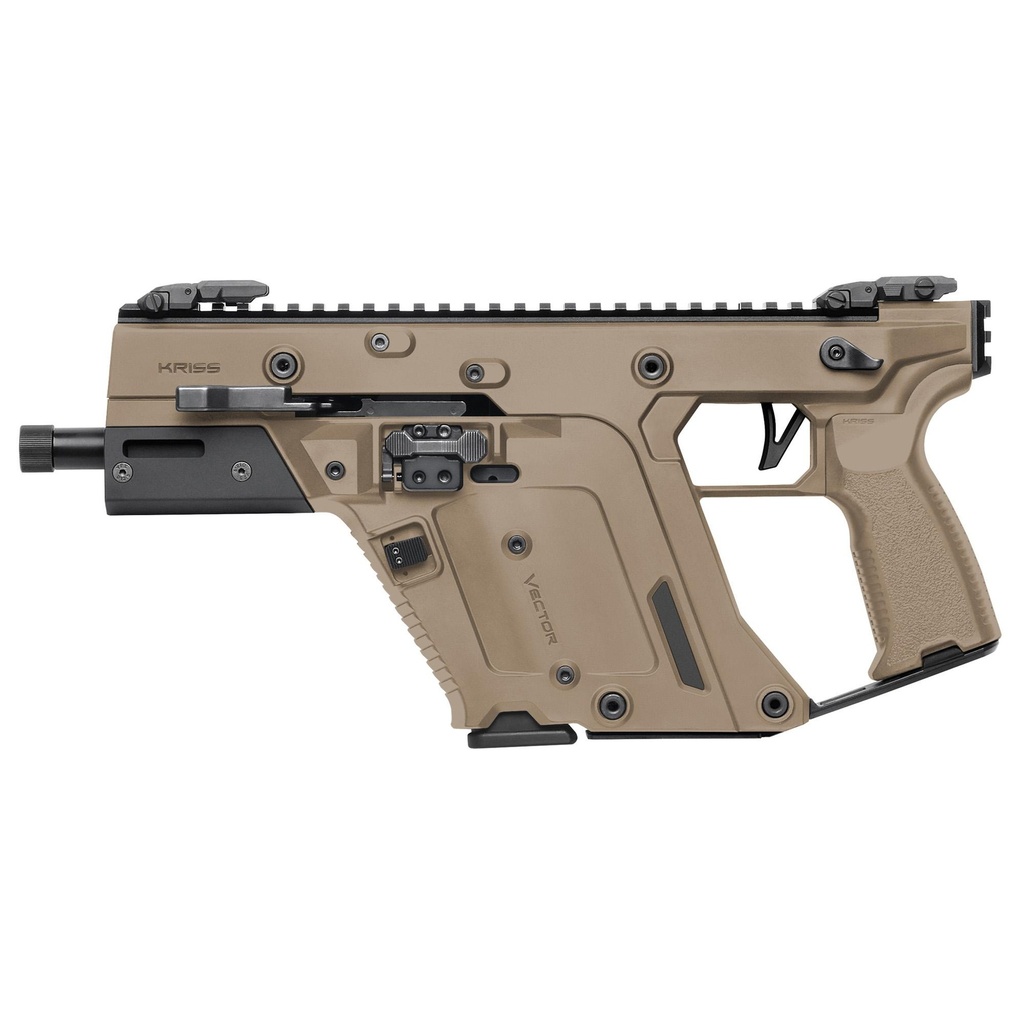 KRISS Vector SDP 9MM 5.5" Threaded Barrel FDE 40 Round