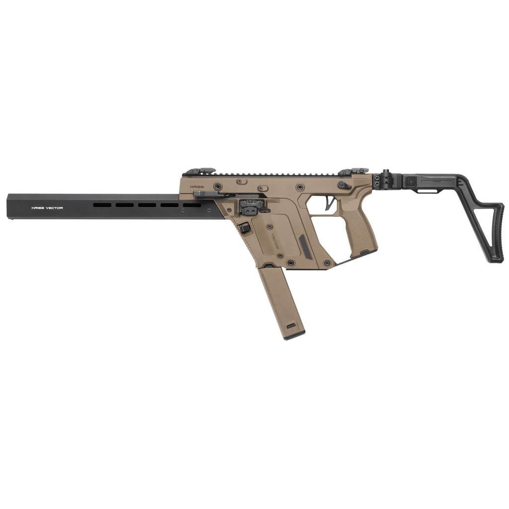 KRISS VECTOR CRB 10MM 16" Threaded Barrel FDE 33 Round