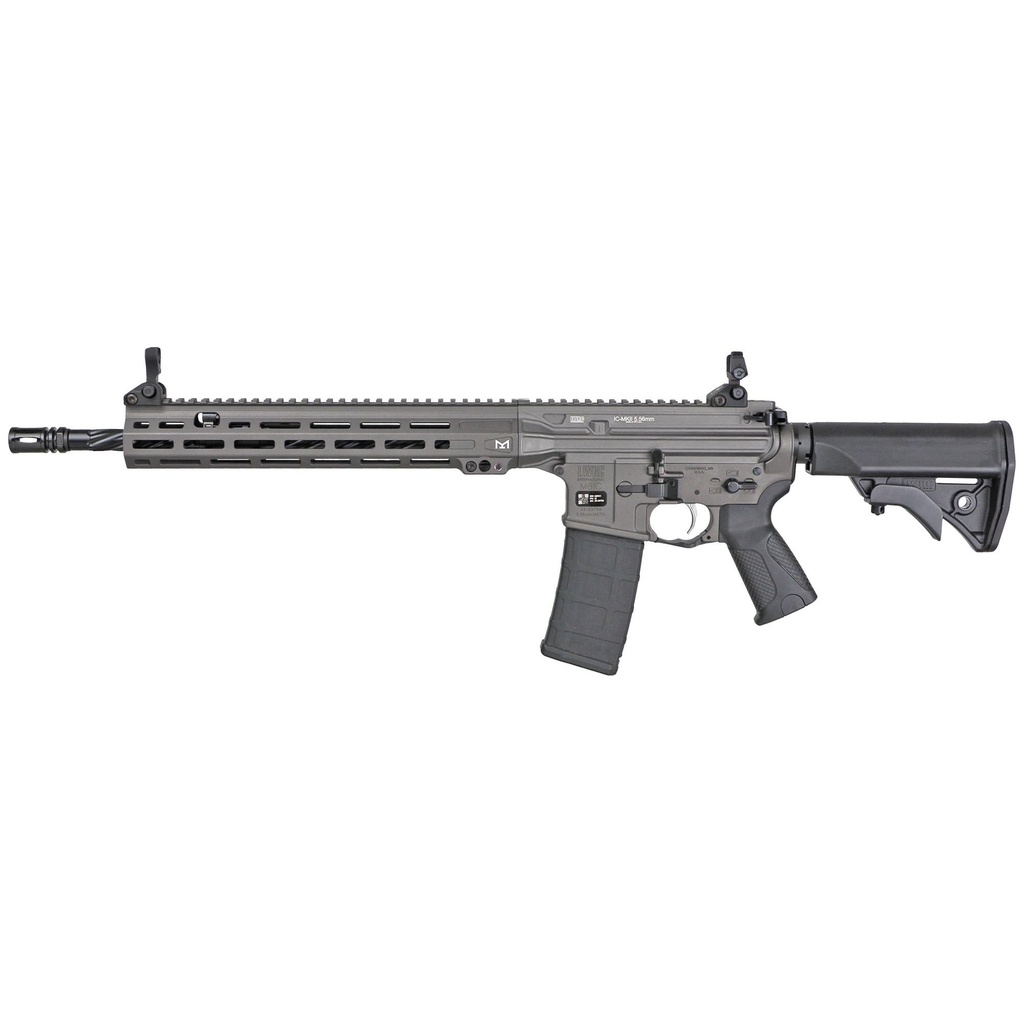 LWRC ICMKII 5.56 NATO 16.1" Threaded Barrel Tungsten Gray 30 Round