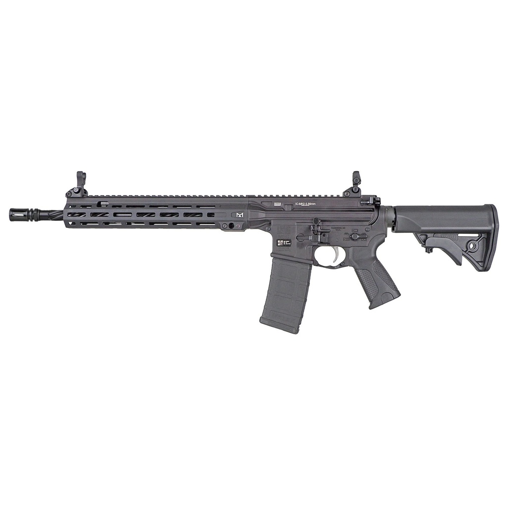 LWRC ICMKII 5.56 NATO 16.1" Threaded Barrel Black 30 Round