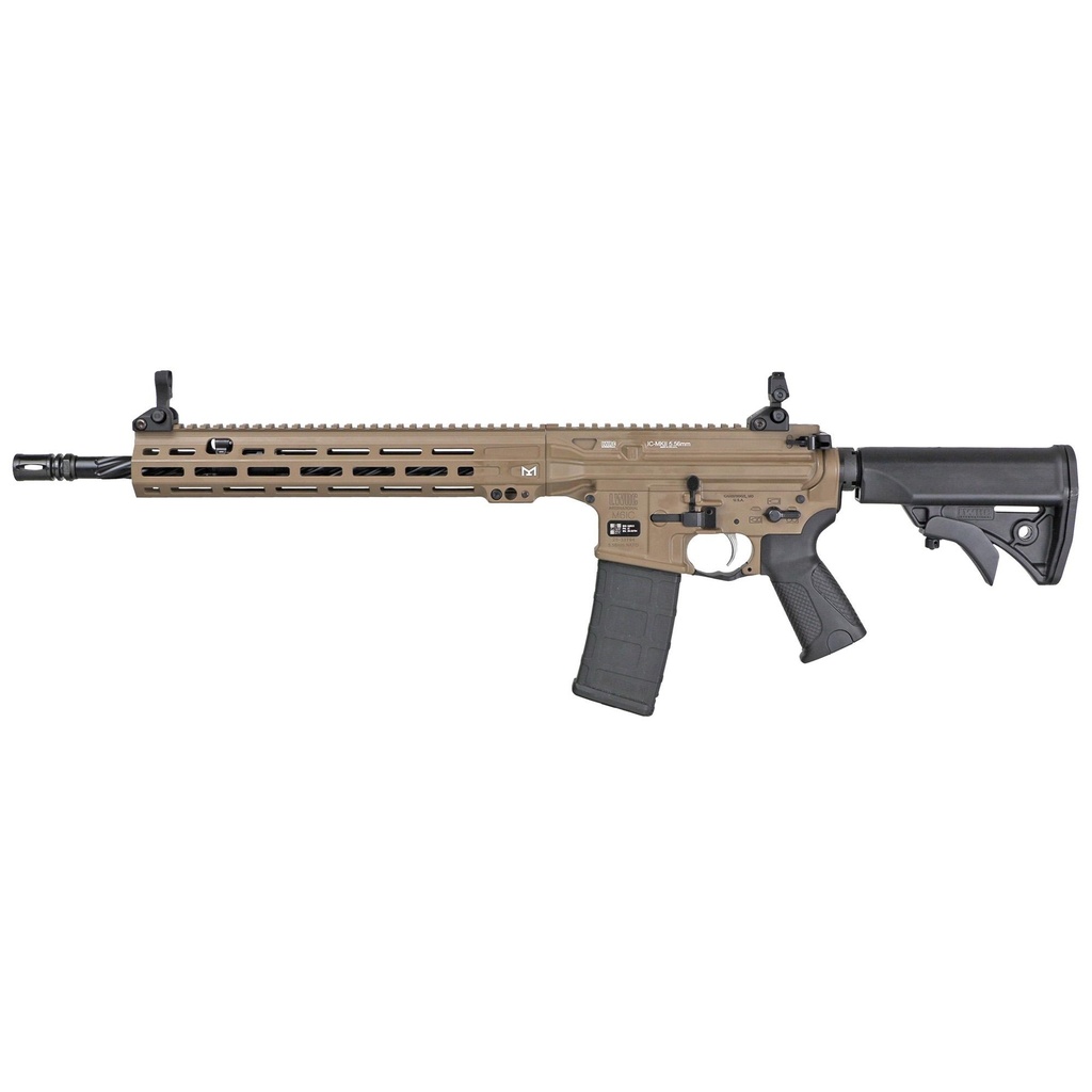 LWRC ICMKII 5.56 16.1" Threaded Barrel FDE 30 Round