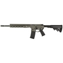 LWRC IC .223 Remington/5.56 NATO 16.1" Threaded Free-Float M-LOK Rail Tungsten Gray 30 Round
