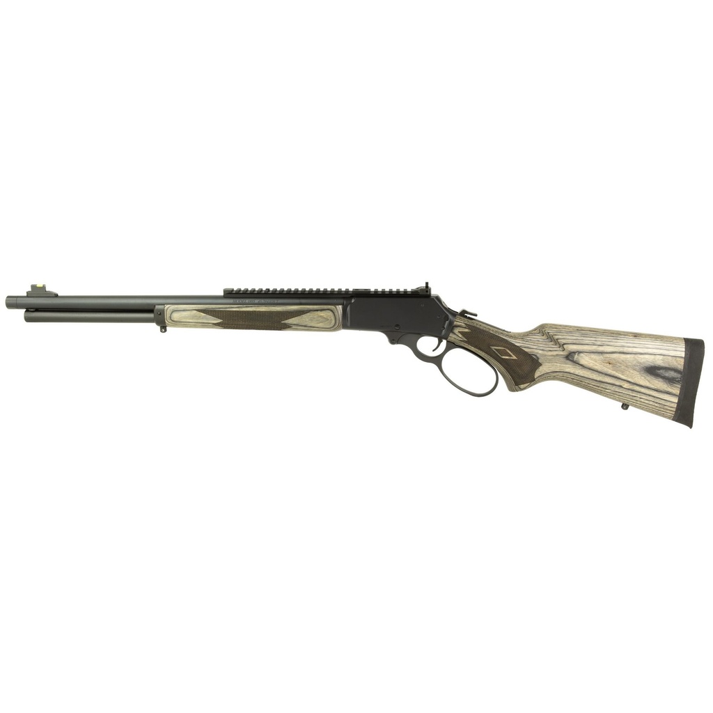 Marlin 1895 .45-70 Government 19.1" Threaded Barrel Large Loop Lever Action Rifle Gray/Brown Laminate Stock