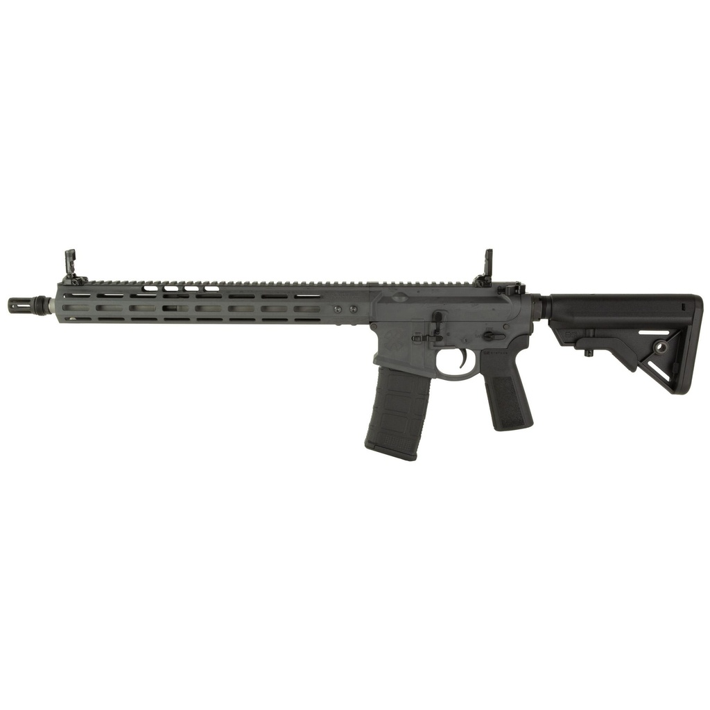 Noveske Gen 4 5.56 16" Sniper Gray Ambidextrous with Magpul MOE-K and MBUS PRO 30 Round