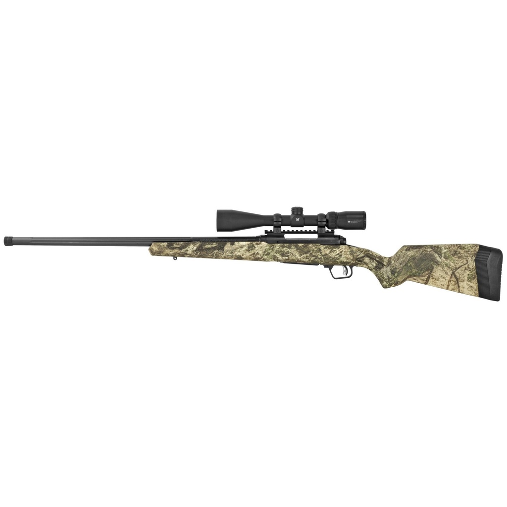 Savage 110 Apex Predator XP .308 20" Threaded Barrel Black Matte Mossy Oak Terra Stock AccuTrigger 4 Round