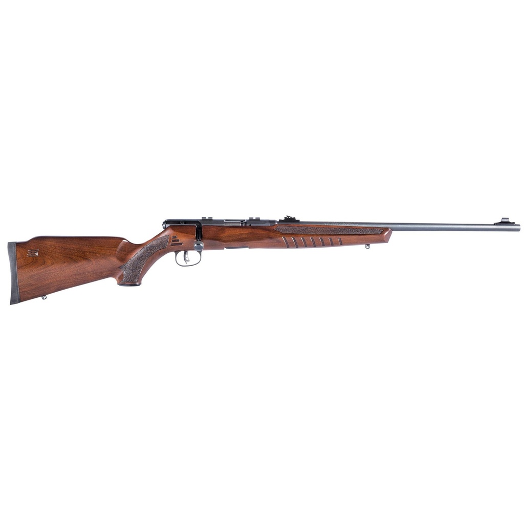 Savage B17 .17 HMR 21" Barrel Wood Stock Black Finish 10 Round
