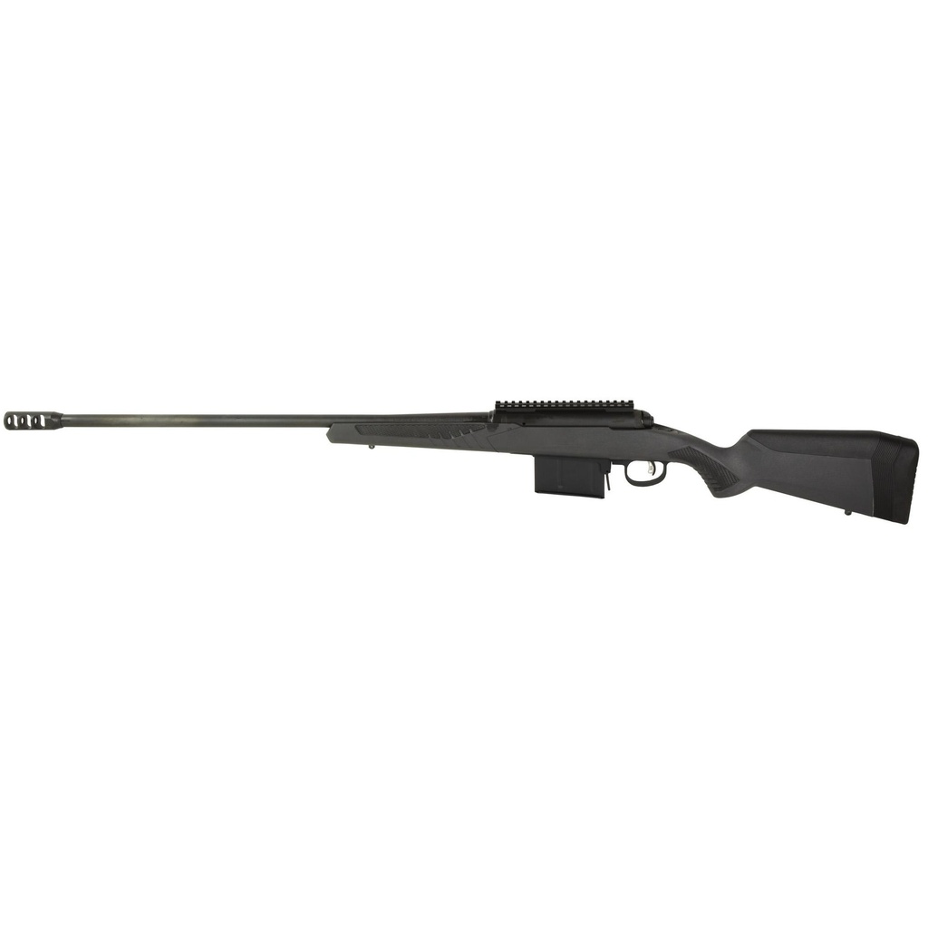 Savage 110 Long Range Hunter .338 Lapua 26" Muzzle Brake Matte Black Gray Synthetic Stock 5 Round