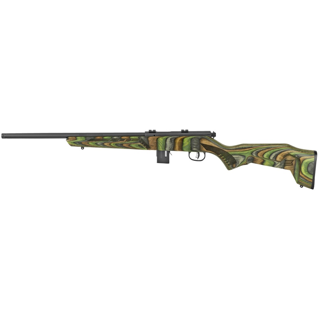 Savage 93 Minimal .22 WMR 18" Green Laminate Stock Right Hand